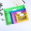 Durable Waterproof PVC Bag File Organizer A5 File Folders Envelope Folder Document Bag