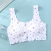 Girls' Bra Tank Top Underwear Sports Shockproof Summer Printed Bra During Development