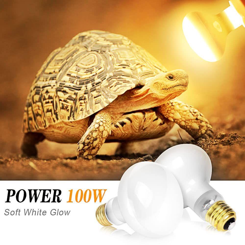 Practical Lizards Bird Snake Turtle Basking Heating Lamp Day Night UVA Reptile Lamp Bulb