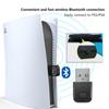 Беспроводной USB-адаптер/D-ongle Bluetooth-приемник для игровых гарнитур PS5, адаптер с ручкой, Bluetooth-приемник-передатчик
