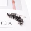 Fashion 1Pcs Rhinestone Hairpins Bride's Women's Flower Crystal Hair Clip Jewelry