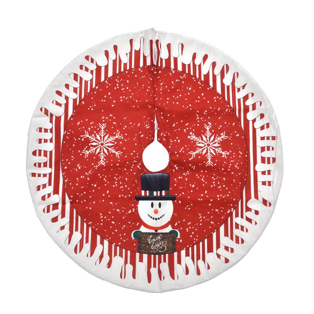 30 дюймов юбка для рождественской елки красные украшения для рождественской елки коврик для рождественской елки для праздничной вечеринки украшения для дома