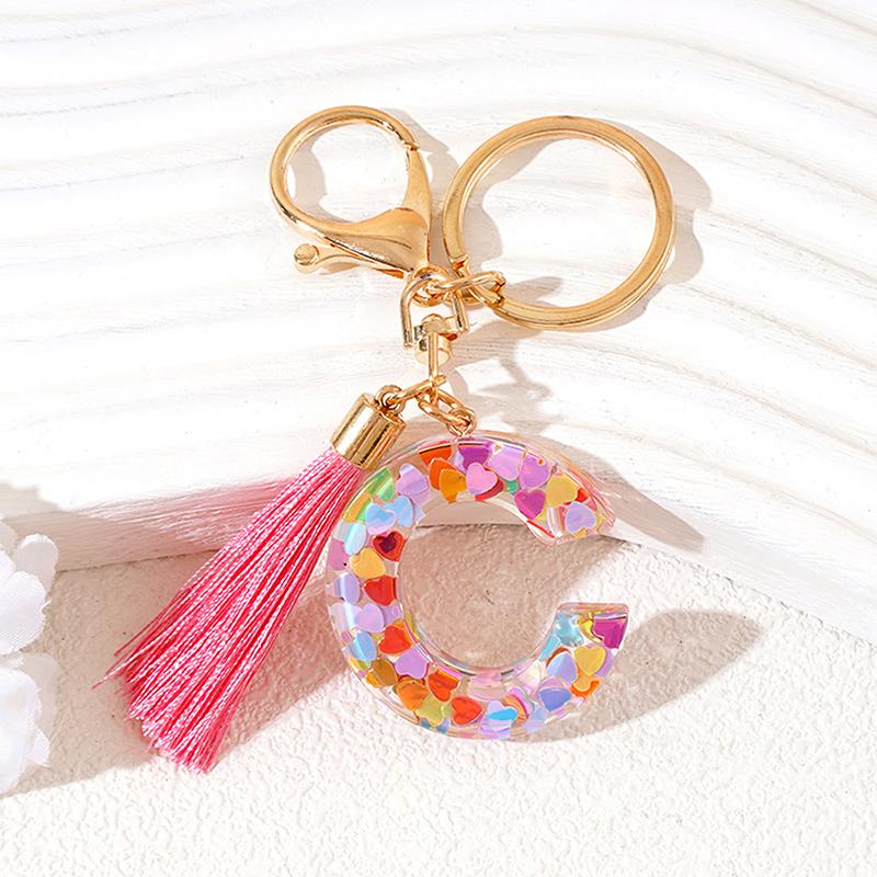 Брелок из смолы с буквами AZ 26, инициалами, бабочкой, кисточкой, подвеской, брелоком, изысканным украшением для рюкзака, аксессуарами, подарками