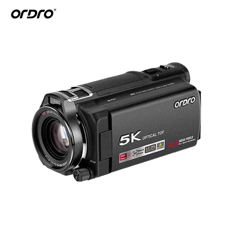 ORDRO XV80 5K UHD 12x Optical Zoom Professional Camcorder (CN version)