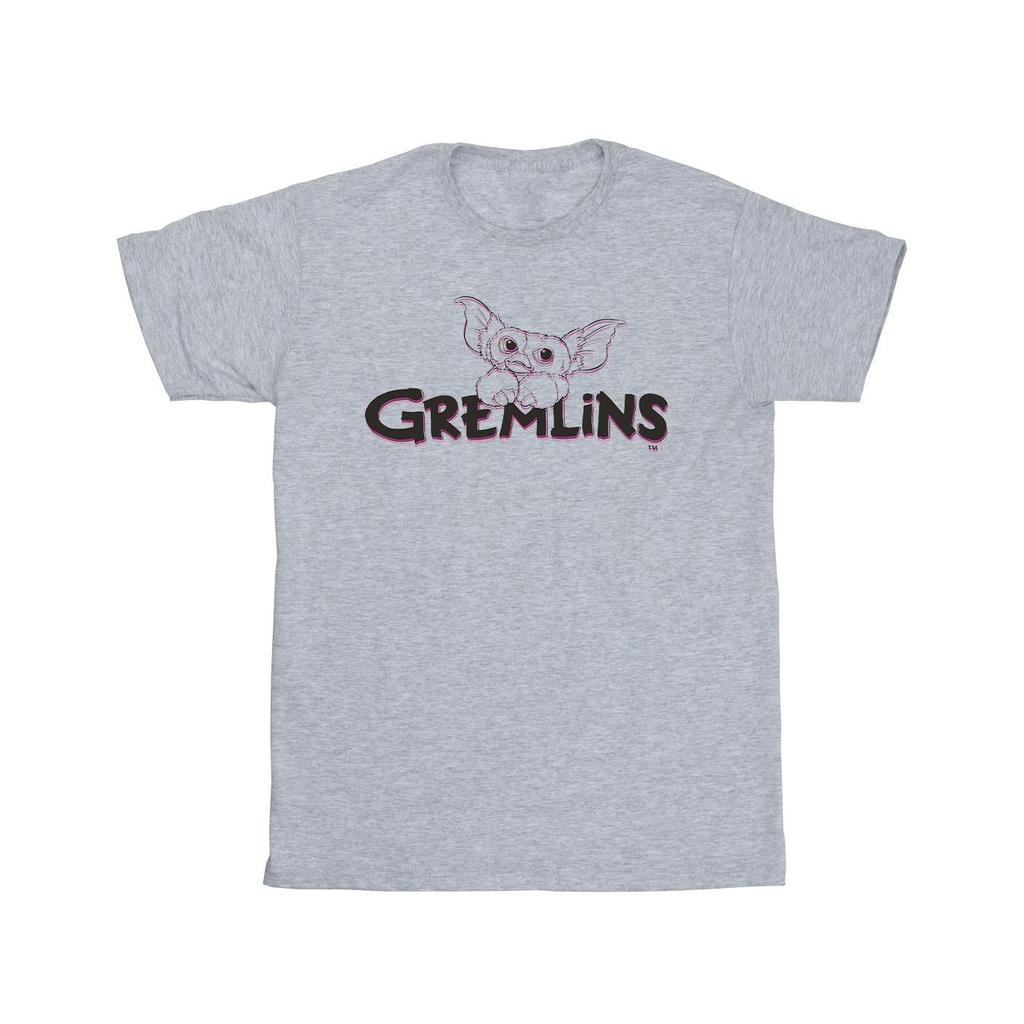 The Gremlins Mens Logo Line T-Shirt