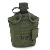 1L Army Military Water Bottle Camping Hiking Canteen Cup Portable for Outdoor