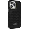 Audi Synthetic Leather Case With Magsafe For Iphone 15 Pro Max - Black