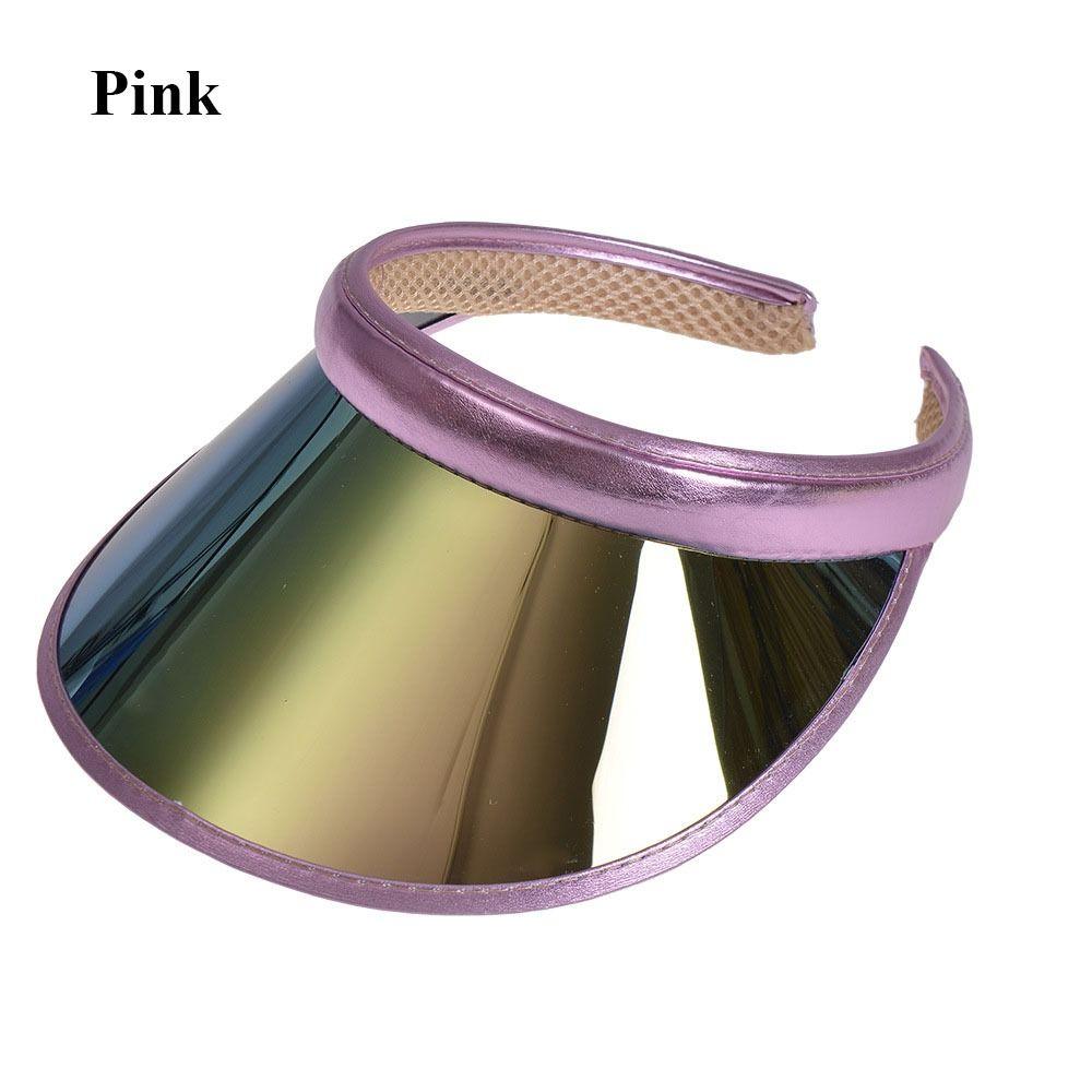 PVC Summer Baseball Hat Women Men Visor Caps New Bicycle Sun Hat Outdoor Sunshade