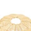 Retro Style Handwoven Rattan Lamp Shade Rustic Classic Hanging Light Cover Creative Exquisite Pendant Light Shade Bedroom
