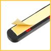 Front Lower Fork Reflector Sticker Rear Saddlebag Reflective Cover Universal Oval Red 2 Pcs Auto Replacement Parts