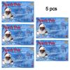 1~10 Cards Santa Claus Flying Licence Christmas Eve Driving Licence Christmas Gift For Children Kids Christmas Decoration 2025