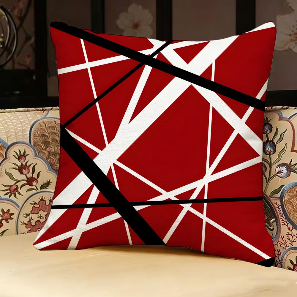 Van HHalen Rock Band Pillow Case Pillowcase Doublesided Printed Sofa Cushion Bedroom Headboard Pillow