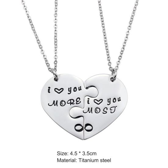 Chic Mother Daughter Necklace Wear Easy Deformed Resistant Not