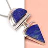 Lapis Necklace Blue Topaz  Lazuli Gifted Pendant Jewelry  Nicky