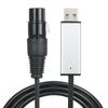 Адаптер интерфейса USB-DMX LED DMX512 Компьютерный ПК Контроллер сценического освещения Диммер