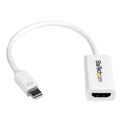 STARTECH.COM Активный адаптер Mini DisplayPort 1.2 на HDMI 4K - Для MacBook с поддержкой Mini DP - M/F - Белый