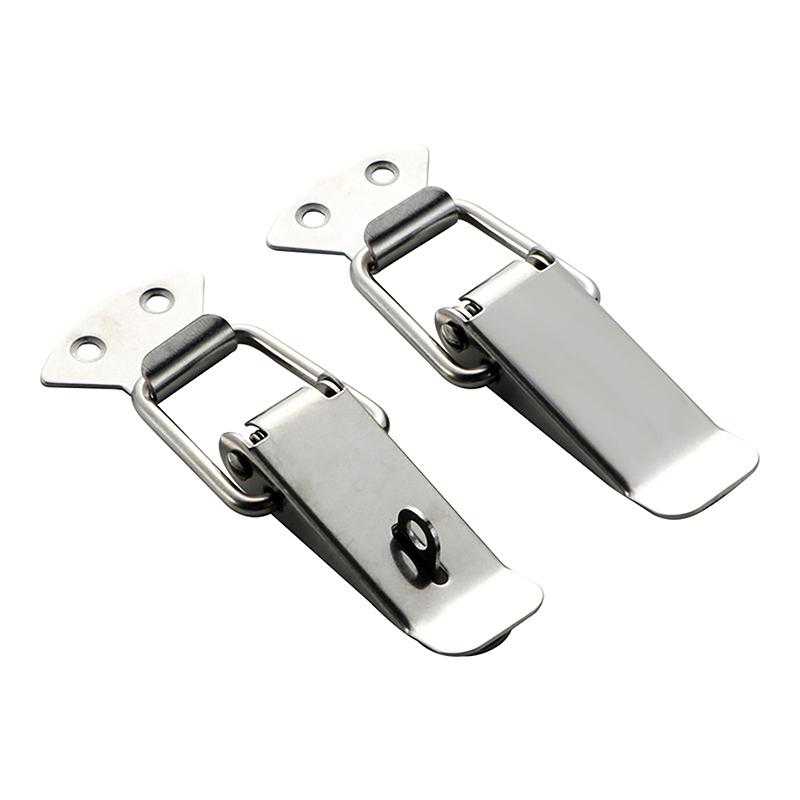 Перекидной зажим с грузом Защелки-защелки Пряжка-крючок Застежка-защелка для деревянной коробки Металлическая пружинная застежка-защелка