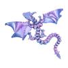 Детская игрушка 3D-печатная фигурка дракона с дизайном больших рогов Настольное украшение Дружелюбный пластик Модное искусство Декор Подарок