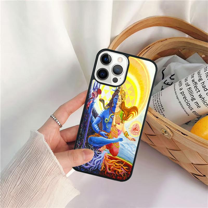 Лорд Шива Индуистский Бог Будда Индия Чехол для Телефона Для iPhone 17 Air 16 15 14 11 12 13 Pro MAX Plus coque Чехол Оболочка