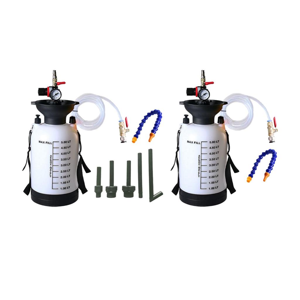 5L Atf Refill Dispenser Automotive Car Transmission Fluid Pump Pneumatic Gearbox Oil Transfer Pneumatic Fluid Extractor Oil Tank