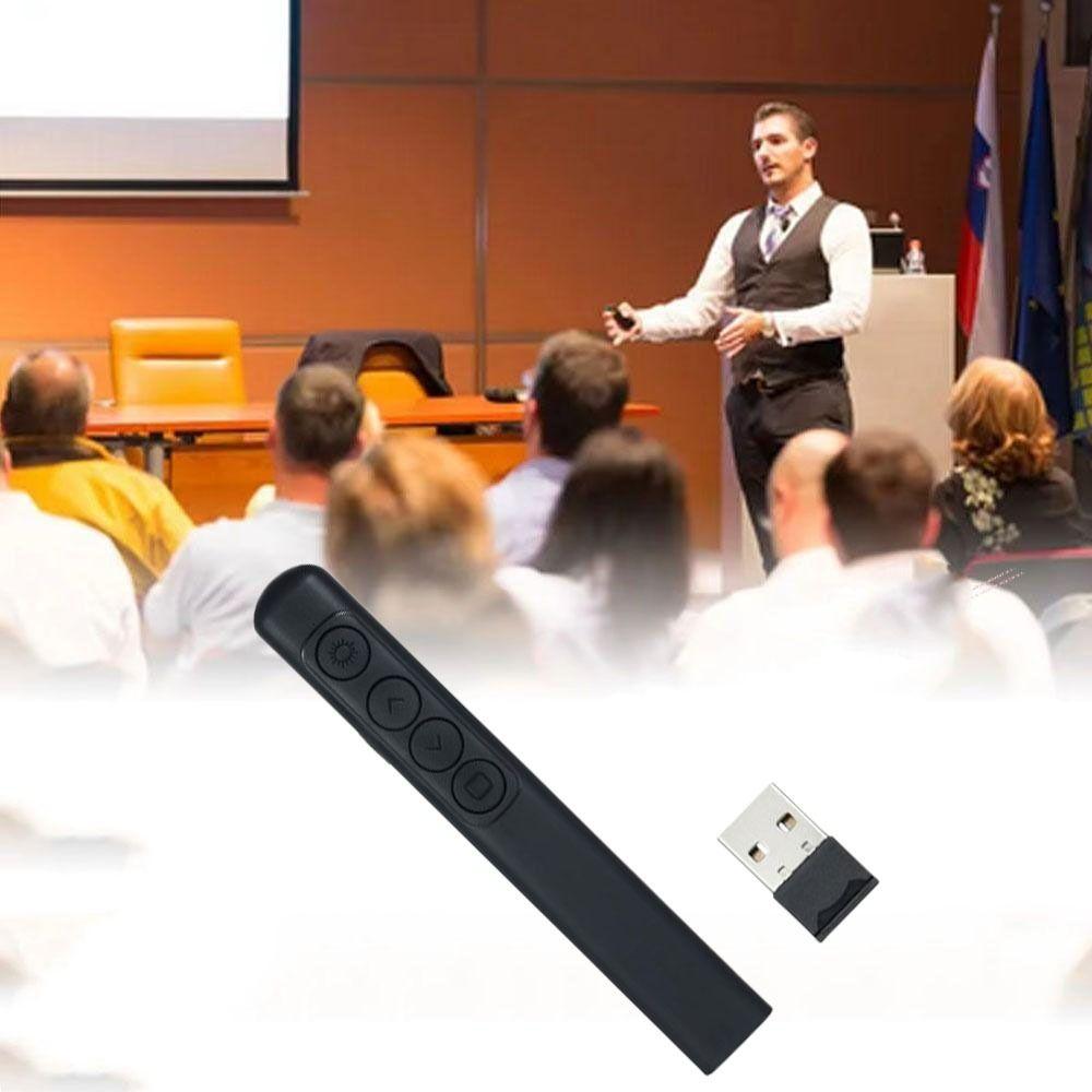 Инфракрасная Пульт PPT Лазерная Ручка-Флип USB Зарядка Лазерная Указка Учитель