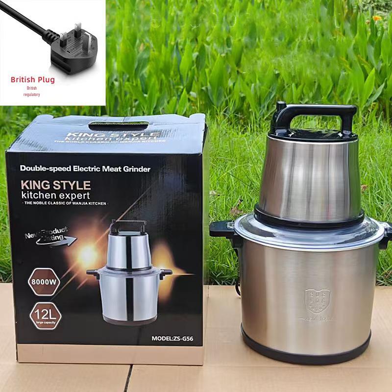 Машина для фуфу 12 л Электрическая мясорубка и измельчитель овощей