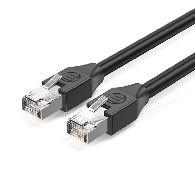 Сетевой кабель Cat5e с угловыми разъемами RJ45 Гибкий сетевой кабель Ethernet Cat5e для тесных пространств Электроника