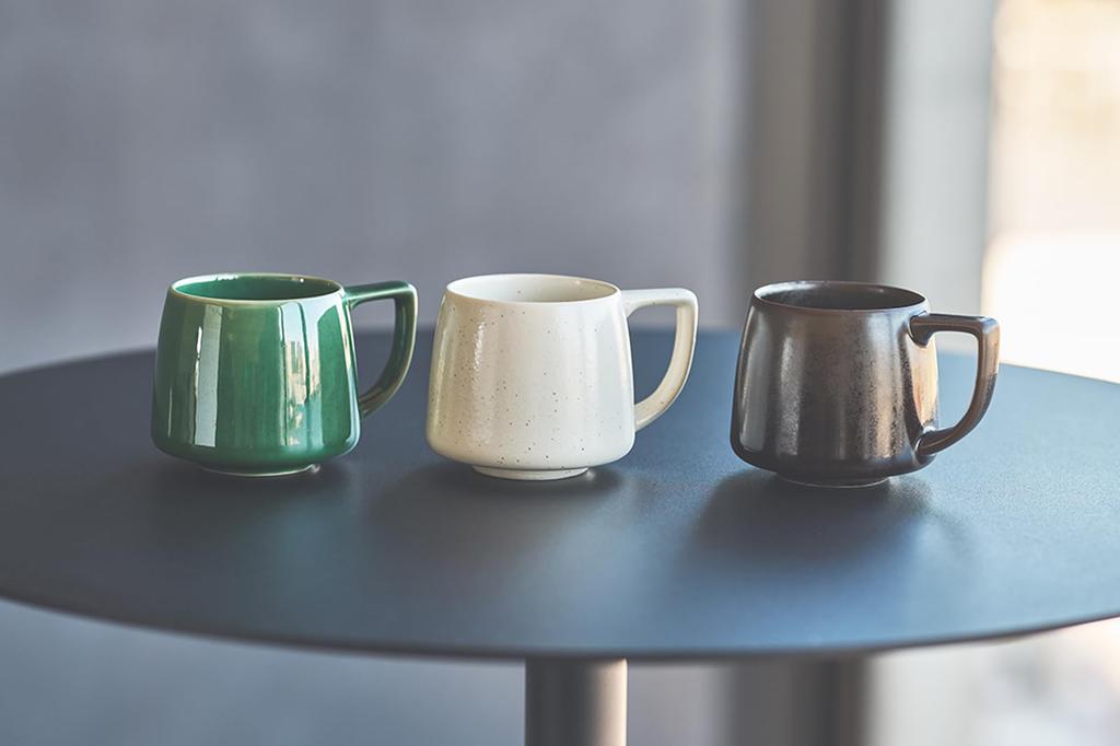 Korres Kiki Mug Mini Mino Made In Microwave and Dishwasher Safe C812GR, Green, 220ml, Ware, Japan,