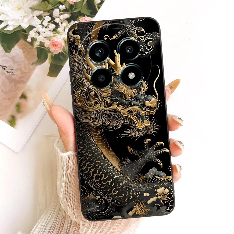 Для Realme 13 Pro 5G Чехол Роскошный Модный Крутой Кавайный Милый Расписной Силиконовый Чехол Для Realme RMX3990 RMX3989