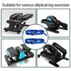 2Pcs Rowing Machine Pedal Strap Adjustable Elliptical Leg Exerciser Foot Strap Under-Desk Elliptical