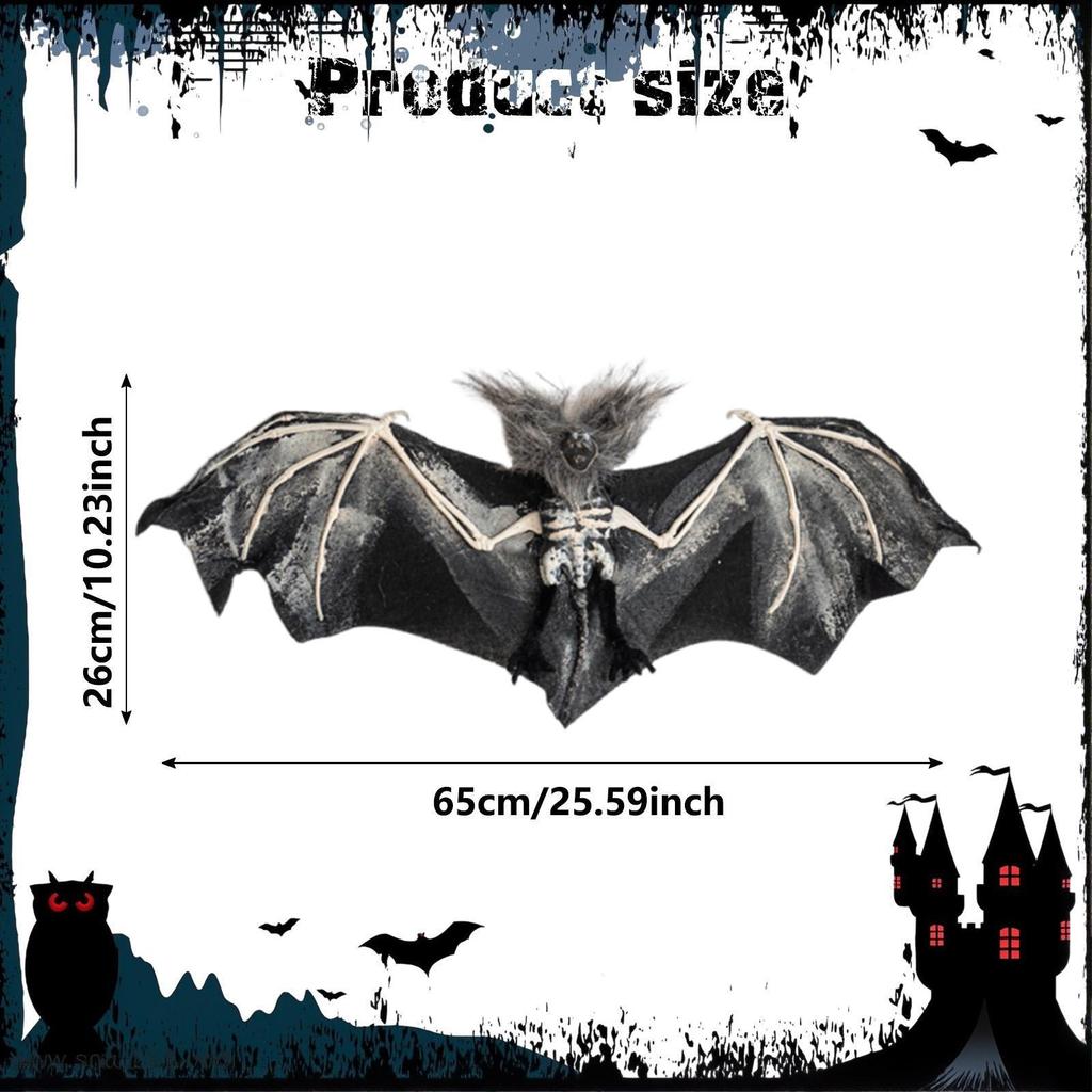 Halloween Hanging 3D Creepy Scary Props Versatile Horror Decoration Flying Spooky for