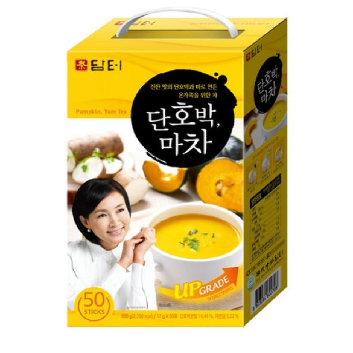 Традиционный корейский напиток Damtuh, сладкий чай из тыквы и батата, 17 г x 50 шт.
