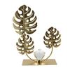Iron Art Crystal Ball Decor Rack Nordic Iron Maple Leaf Ornaments  Bookshelf