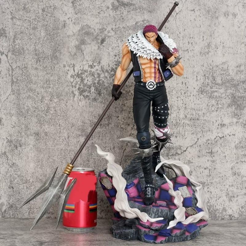 One Piece Handheld Three Generals Star Card Two Katakuri Walking Style Battle Scene Trendy Play Model Ornament