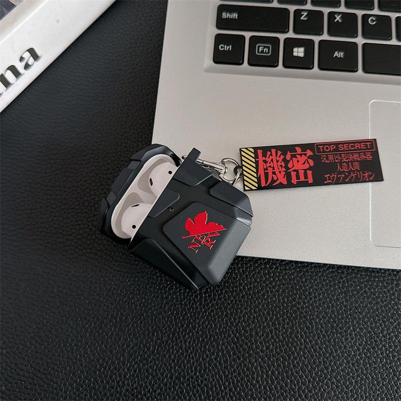 Чехол EVANGELION EVA для Airpods 4 Pro 2 3 Аксессуары для наушников Bluetooth-гарнитура Силиконовая оболочка для Apple Air Pod 3/2/1