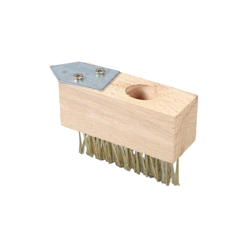Moss Remover Wired Grout Cleaner Brush for Cleaning Deck Walkway Weeding Scraper Wire Brush Grout Remover Hand Tool