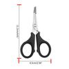 Multifunctional Fishing Plier PE Line Cutter With Hooked Tip Hook Remover Scissors Tool Fishing Tools Accessories