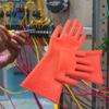 Rubber Insulation Mittens Red Work Safe Gloves Tool Electrician Insulating Gloves  Electrical