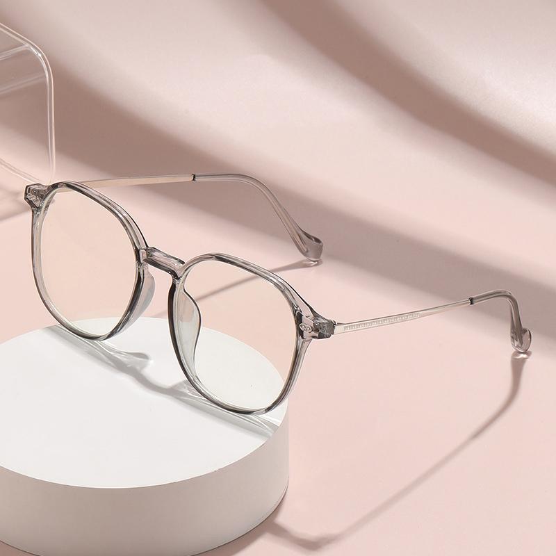 Fashion Blocking Blue Light Reading Glasses Women High Quality Anti-Blue Light Eyeglasses Woman Transparent Readers
