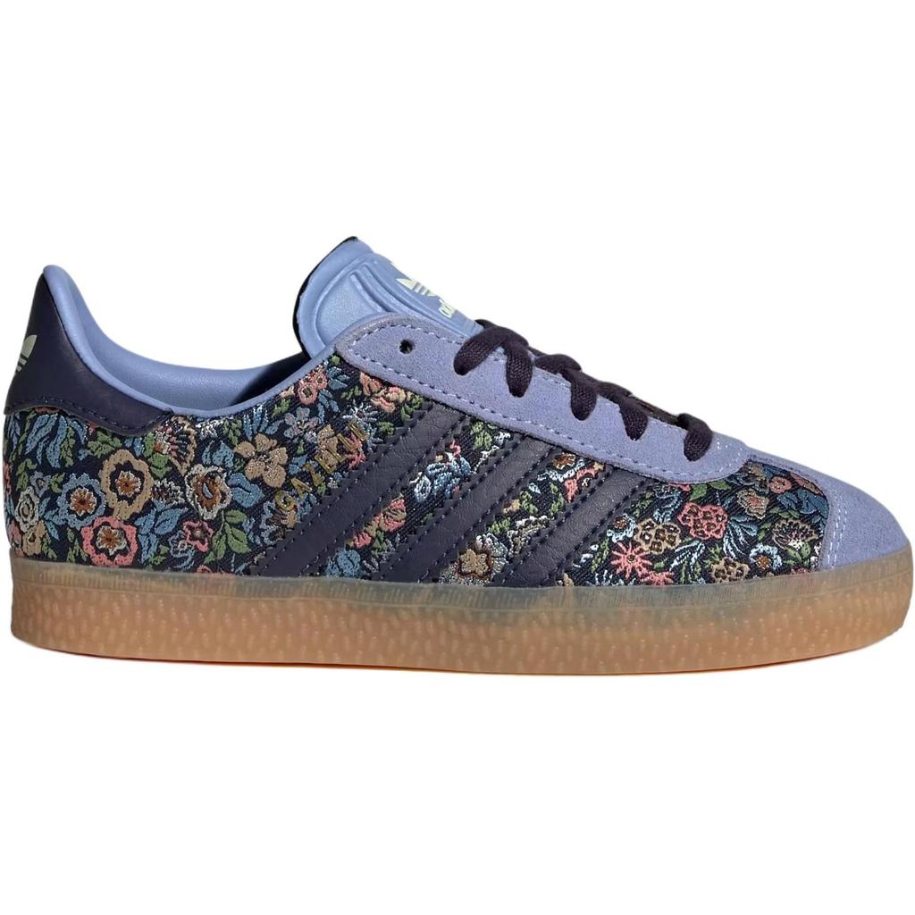 Liberty London x adidas Gazelle K Цветочная вышивка Детские кроссовки Синий Цвет поставщика Резина JH5209