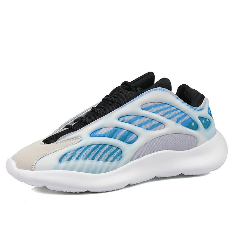 Обувь Coconut 700V3 для папы, пара светящихся скелетных спортивных туфель Putian, мужские кроссовки большого размера