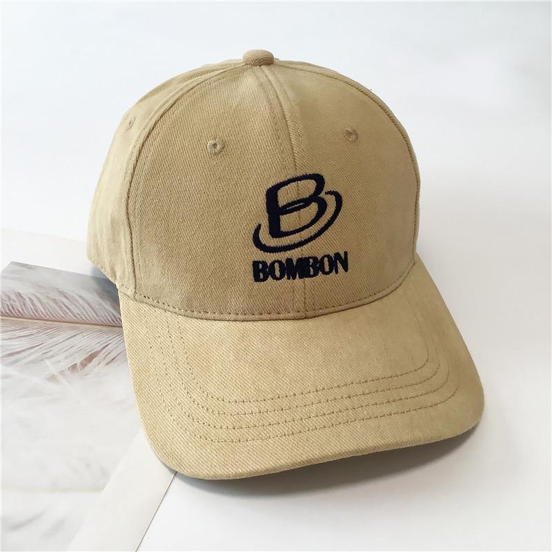 Autumn polished hat women's American letters simple baseball cap men's versatile sun hat couple casual cap tide