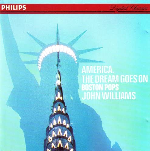 CD BOSTON POPS ИНГРАМ УИЛЬЯМС Америка Мечта Продолжается 4126272 Philips Германия Классика Б/У