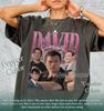 Рубашка DAVID CORENSWET, Футболки David Corenswet Винтаж 90-х, Ретро футболки для фанатов David Corenswet, Подарок с мерчем David Corenswet, Ретро David Corenswet