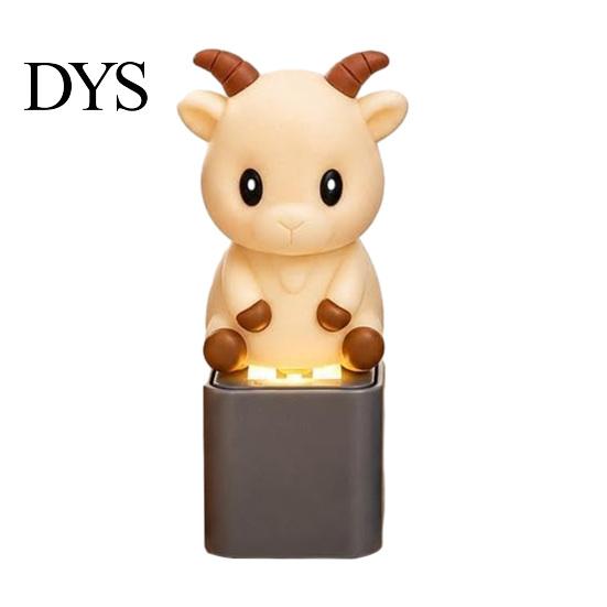Keyboard Fidget Toy with Light Sound Animal Sound, Rechargeable Cow Goat Tactile Feedback Office Desk Monkey Pigeon Finger Clicker, Push Button