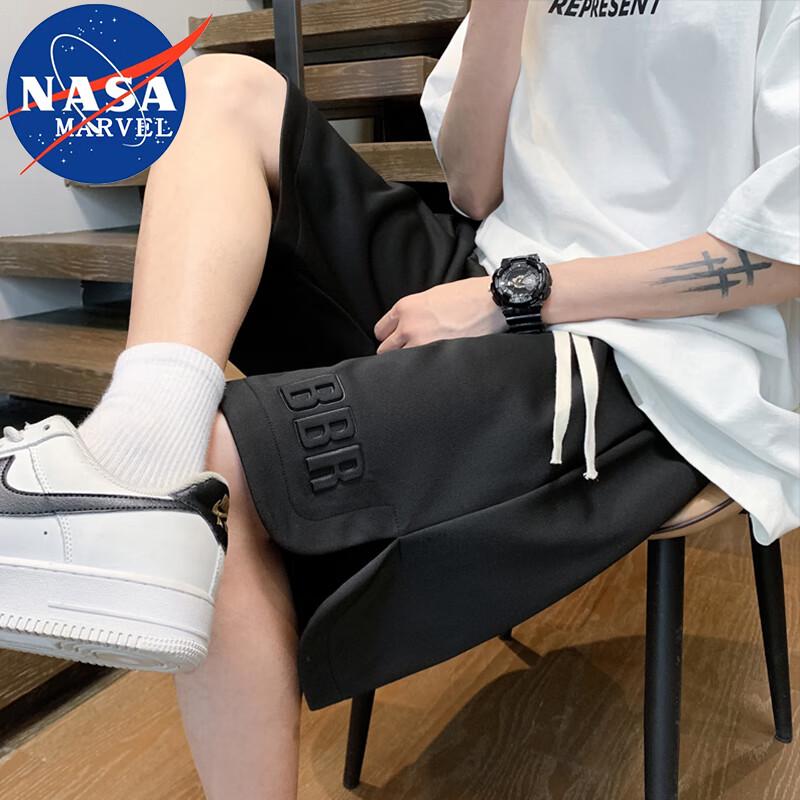 Мужские охлаждающие свободные беговые шорты NASA MARVEL до колена