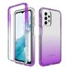 Двухслойный мягкий чехол с защитой от падения для Samsung Galaxy A23 A14 A53 A33 A13 A73 A54 A34 S23 Ultra S22 Plus S21 S20 Fe, мягкая сумка