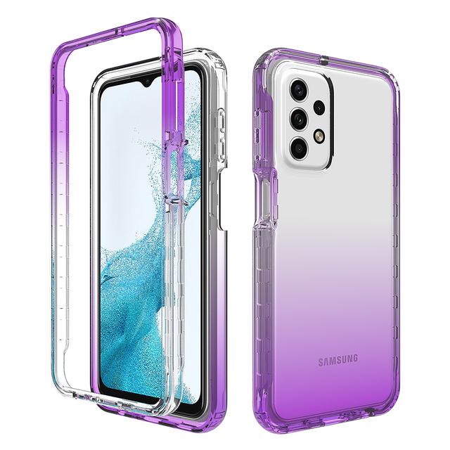 Двухслойный мягкий чехол с защитой от падения для Samsung Galaxy A23 A14 A53 A33 A13 A73 A54 A34 S23 Ultra S22 Plus S21 S20 Fe, мягкая сумка