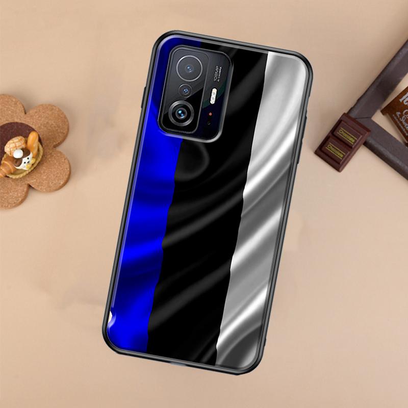 Estonia Flag Case For Xiaomi POCO X7 X6 Pro X3 X5 M6 F3 F5 F6 Pro 11T 12T 13T 14T Pro 13 14 Ultra Cover