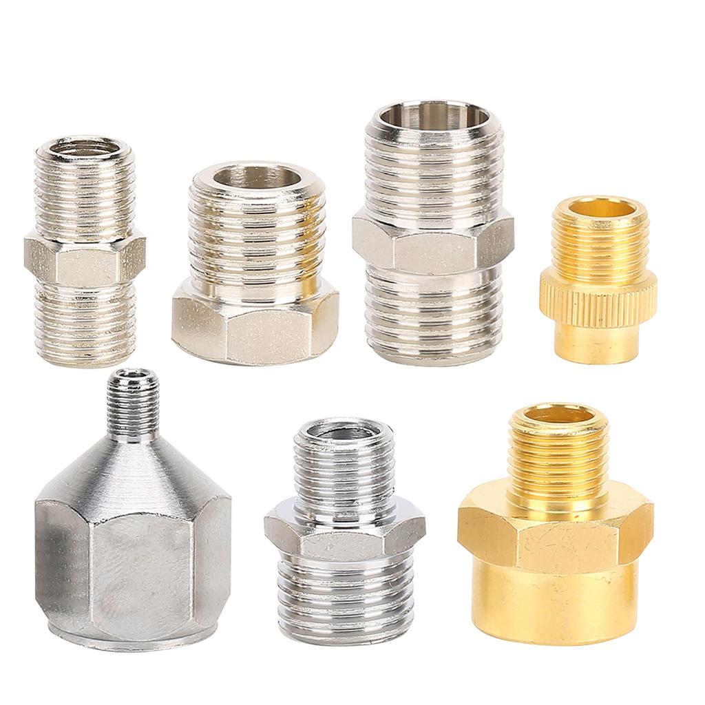 7 шт. профессиональный комплект адаптеров для аэрографа 1/8 дюйма 1/4 дюйма разъем BSP для шланга аэрографа компрессора